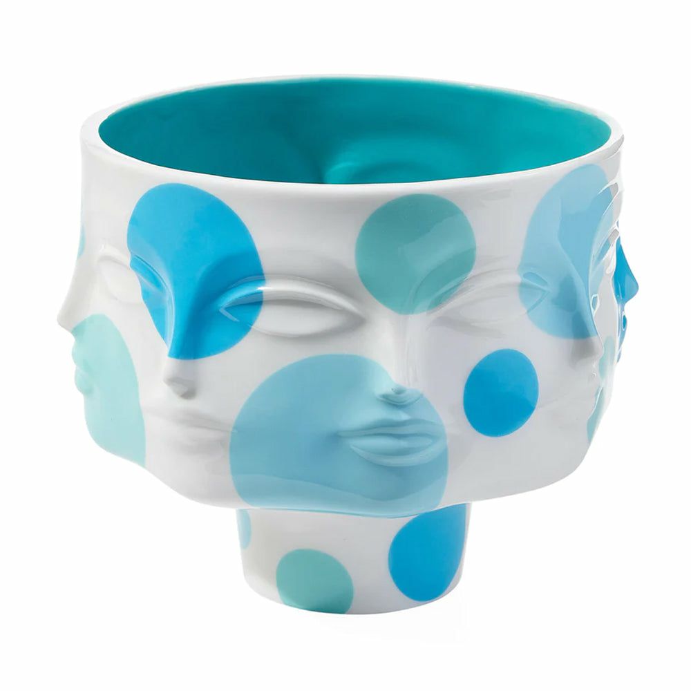 Sculptures & Figures | Decorative Bowl L’Pop Dora Maar Pedestal In White, Blue Home Accessories Sculptures & Figures