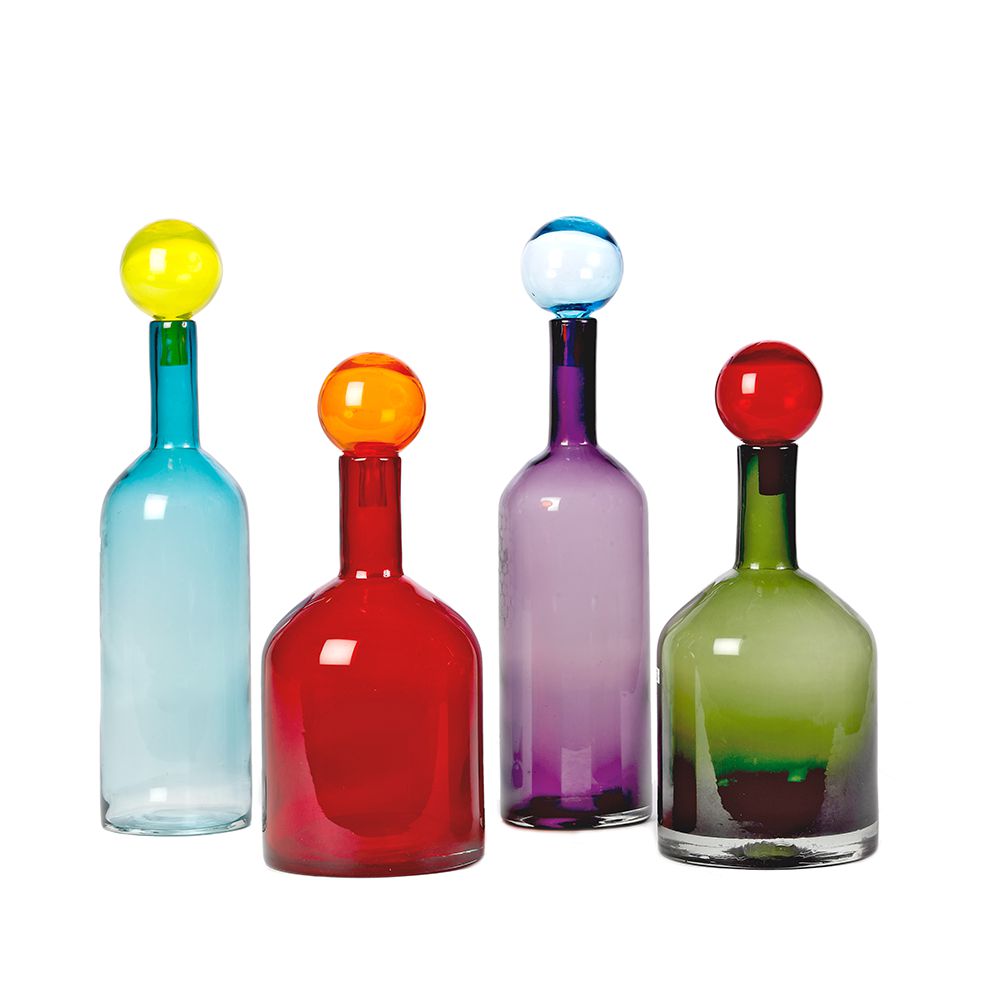 Sculptures & Figures | Decorative Glass Bottles Bubbles And Bottles L Home Accessories Sculptures & Figures