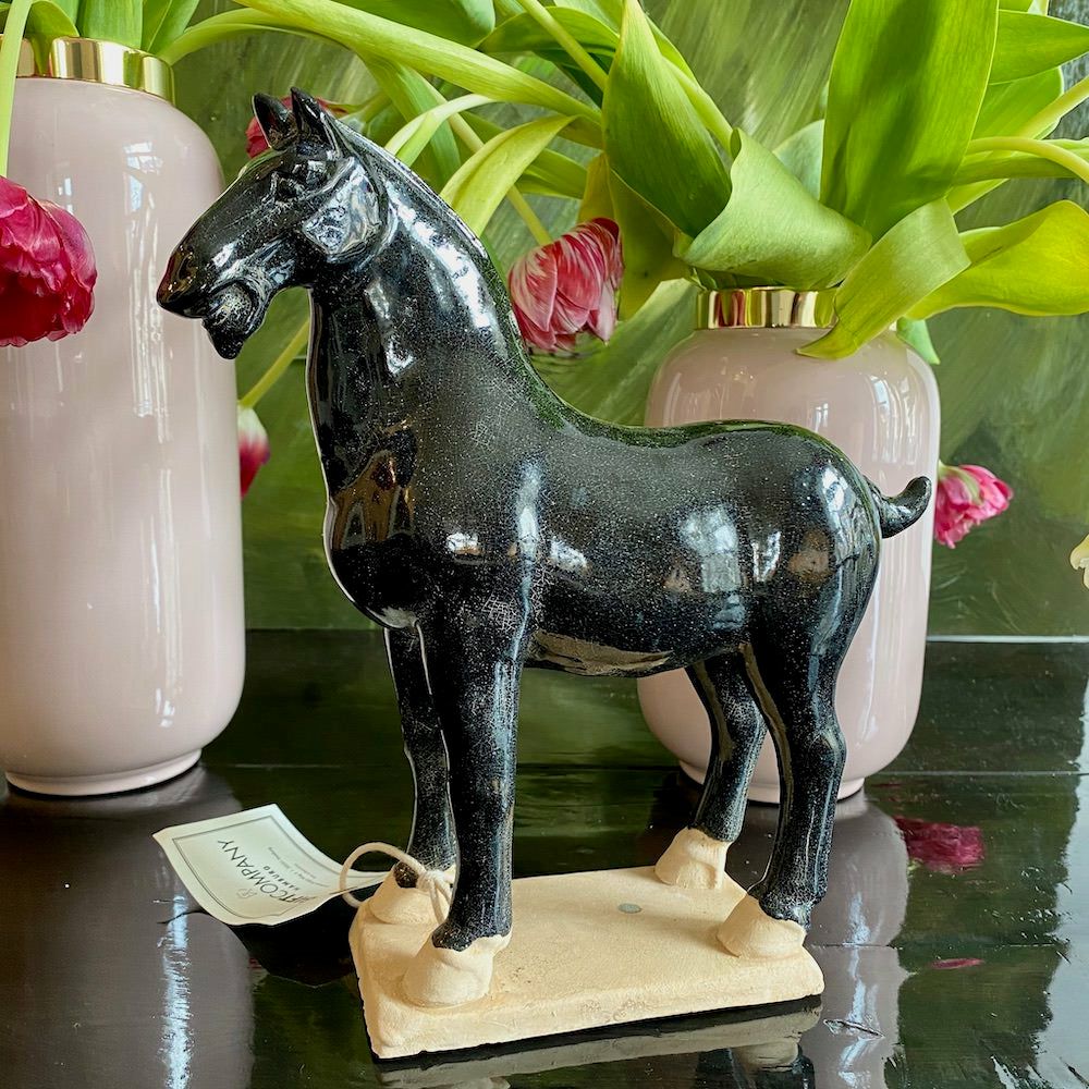 Sculptures & Figures | Decorative Horse Made Of Ceramic Home Accessories Sculptures & Figures