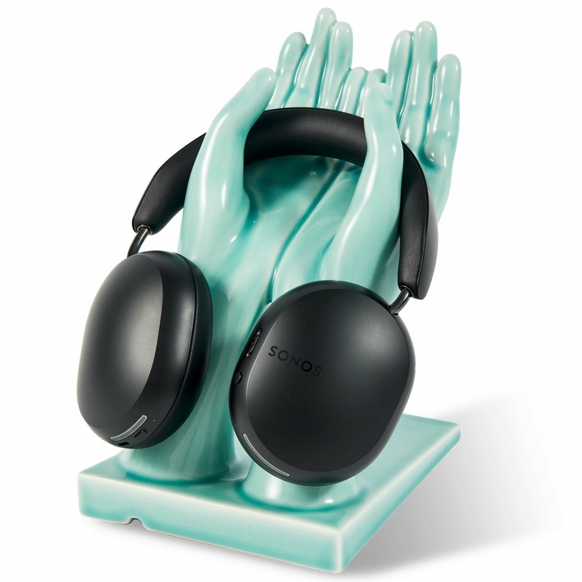 Sculptures & Figures | Hand-Stand + Sonos Ace Headphones In Black Home Accessories Sculptures & Figures