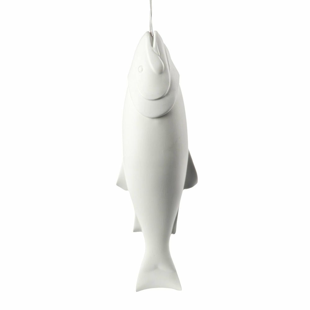 Sculptures & Figures | Lamp Mykiss Fish Matt White Home Accessories Sculptures & Figures