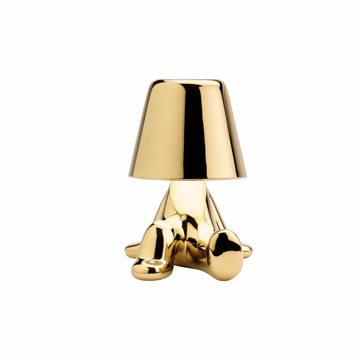 Sculptures & Figures | Led Table Lamp Golden Brothers Bob Home Accessories Sculptures & Figures