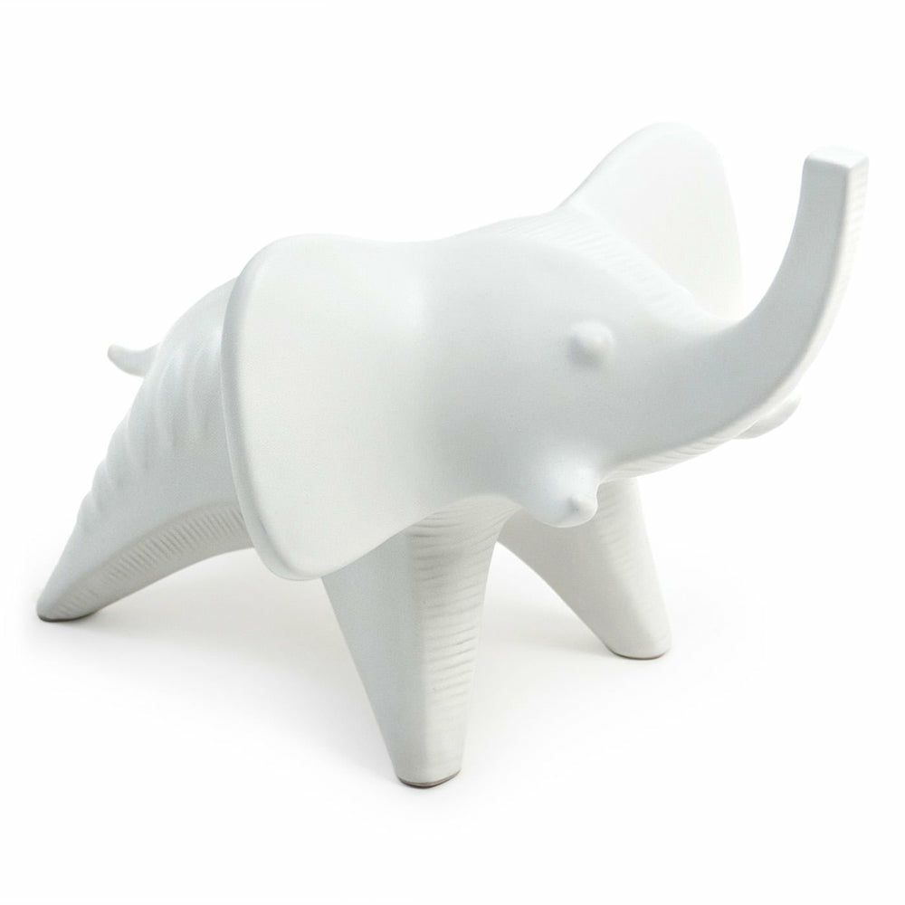 Sculptures & Figures | Menagerie Elephant White Home Accessories Sculptures & Figures