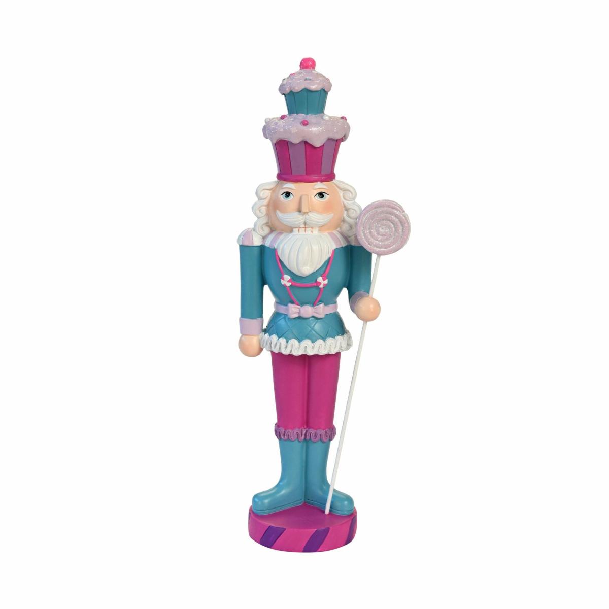 Sculptures & Figures | Nutcracker Noce Petrol/Pink 33,5Cm Home Accessories Sculptures & Figures