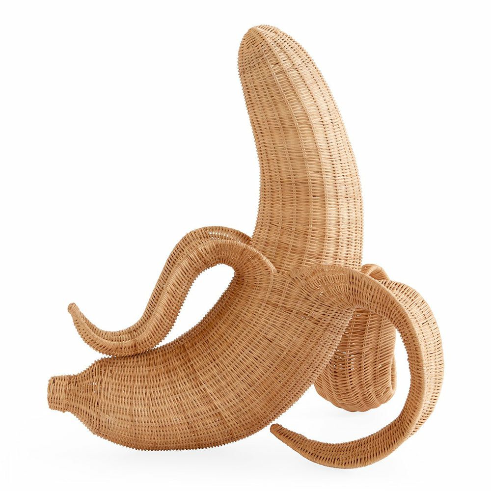 Sculptures & Figures | Sculpture Wicker Banana Natural Rattan 69X57X73Cm Home Accessories Sculptures & Figures