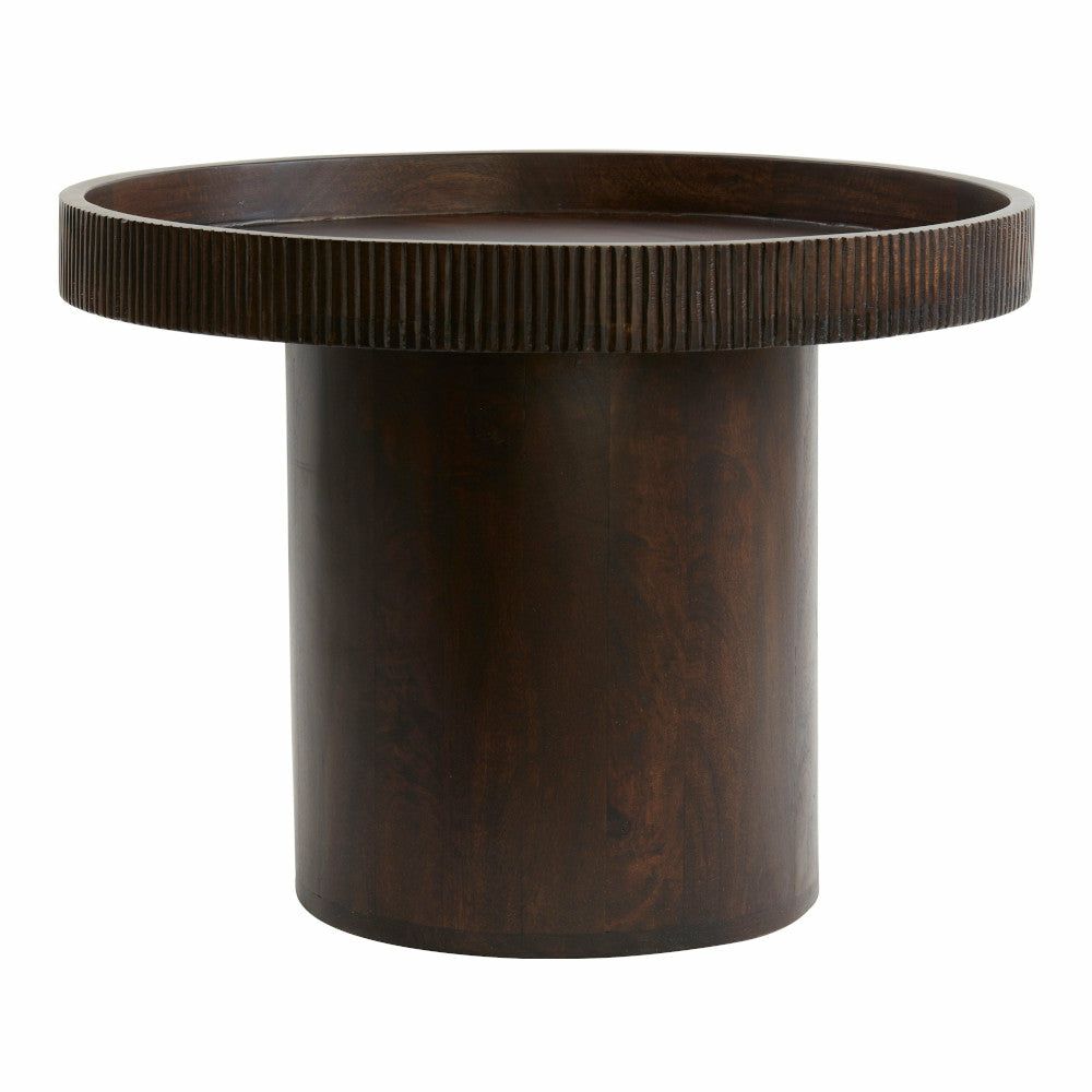 Side tables | Side Table Kalomo Ø60X44Cm Wood Red-Brown Furniture Side tables