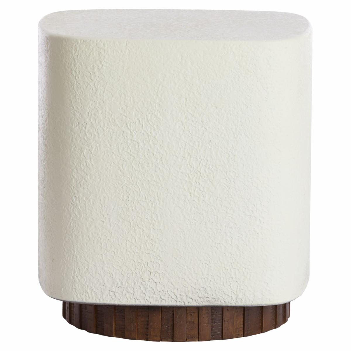 Side tables | Side Table Seddon In Cream With Wood In Dark Brown 37X34X45Cm Furniture Side tables