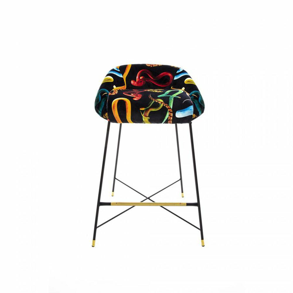 Stools & Poufs | Bar Stool Snakes Multicolored Furniture Stools & Poufs