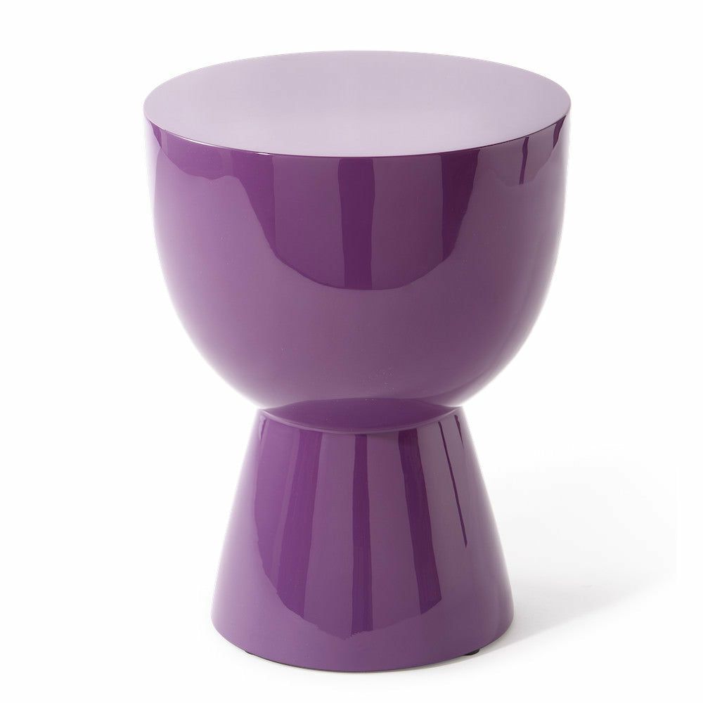 Stools & Poufs | Polspotten Tip Tap Stool/Side Table In Dark Purple Furniture Stools & Poufs