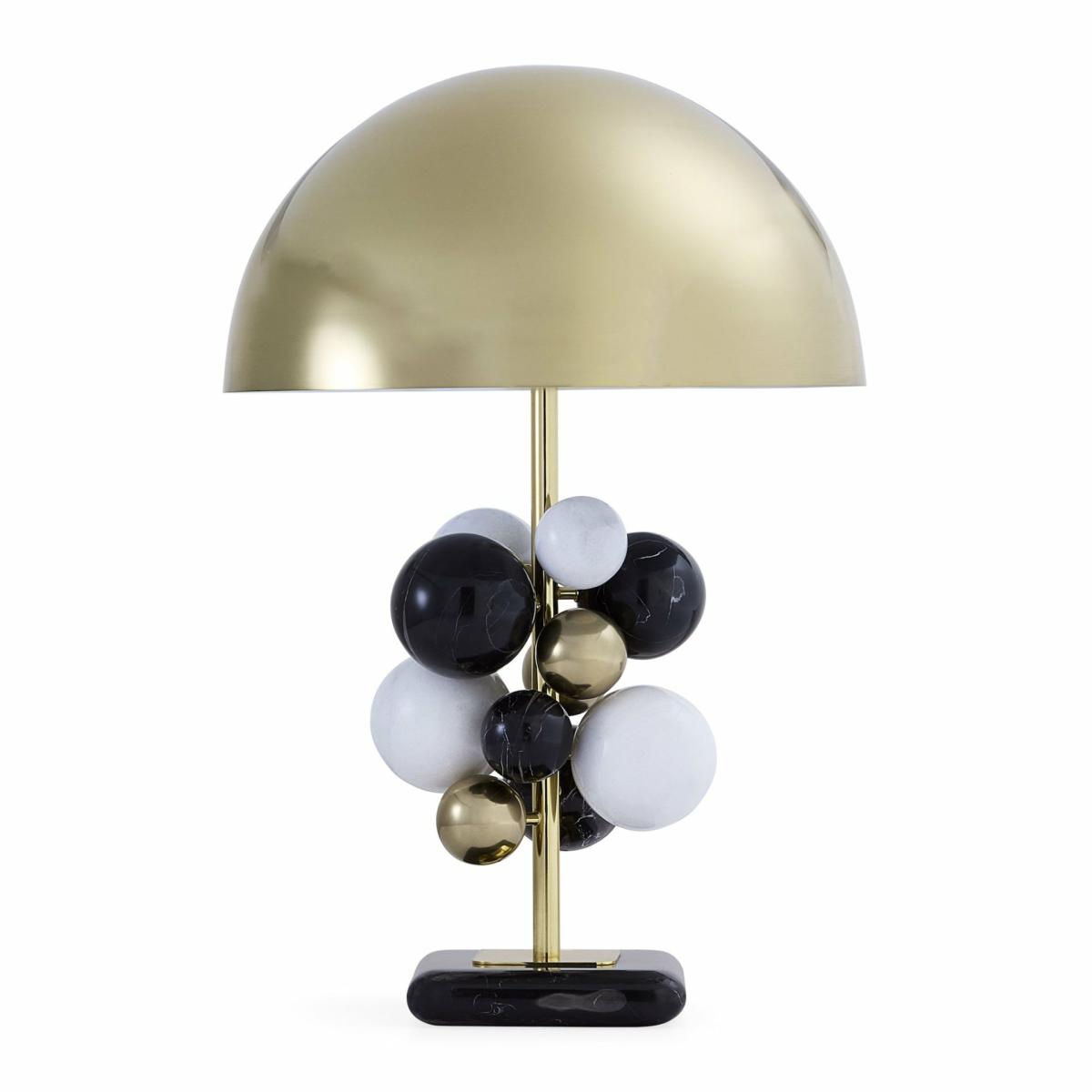 Table lamps & table lights | Globo Table Lamp Black/White Marble Base Lamps & Lights Table lamps & table lights