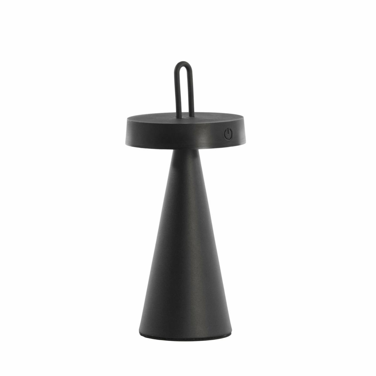 Table lamps & table lights | Led Table Lamp Ankenta, Black Metal Ø13X28.5 Cm Lamps & Lights Table lamps & table lights