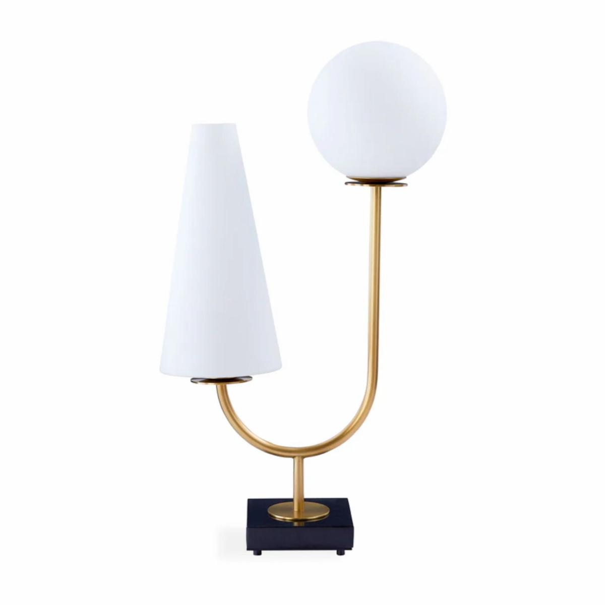 Table lamps & table lights | Paradiso Table Lamp Made Of Brass With Marble Base Lamps & Lights Table lamps & table lights