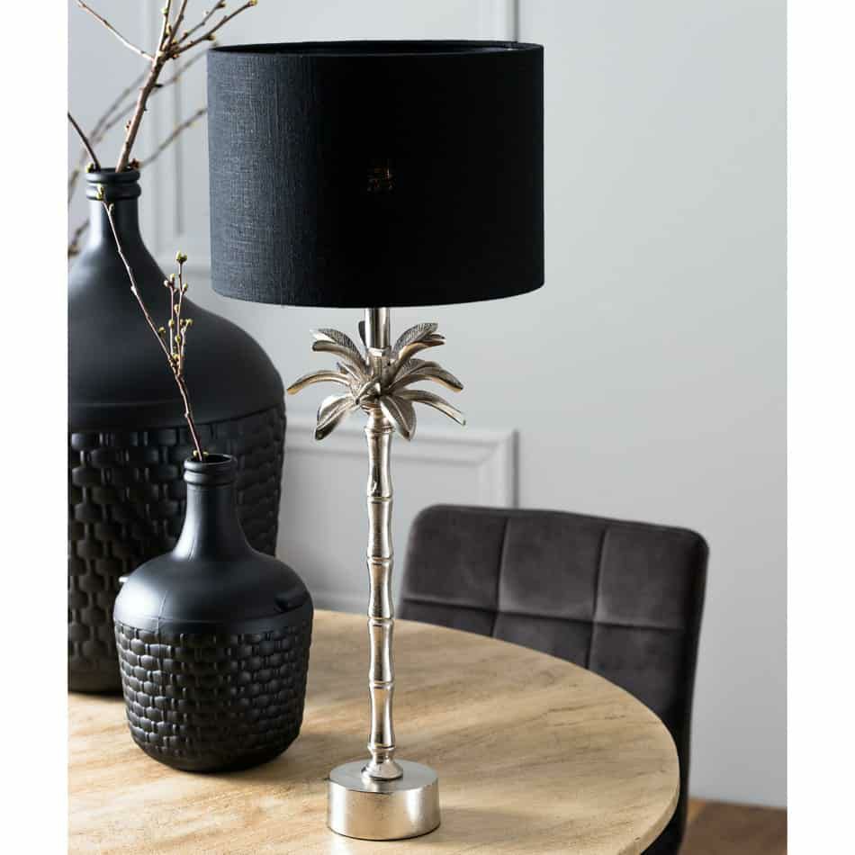 Table lamps & table lights | Table Lamp Armata Silver Black Lamps & Lights Table lamps & table lights