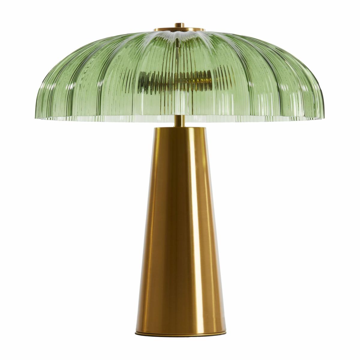 Table lamps & table lights | Table Lamp Fungo Green+Gold Ø40X51Cm Lamps & Lights Table lamps & table lights