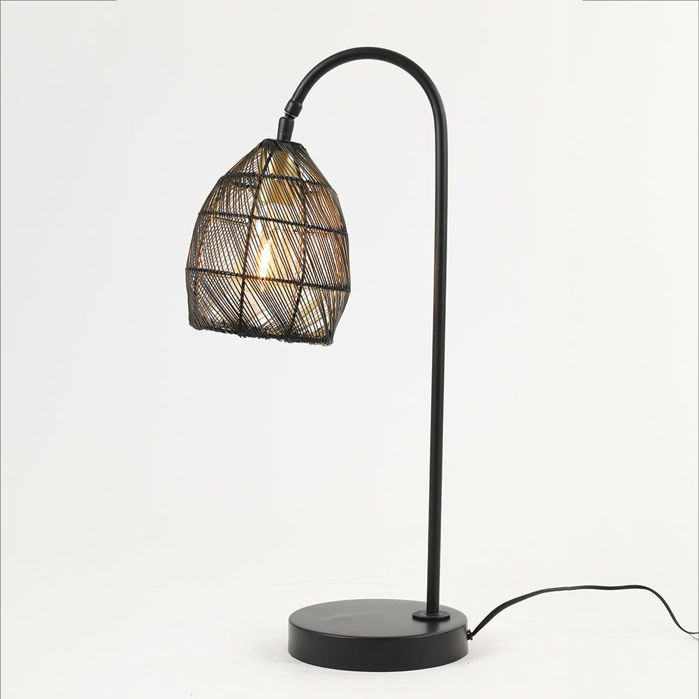 Table lamps & table lights | Table Lamp Meya, Matt Black & Gold 23X18X60Cm Lamps & Lights Table lamps & table lights