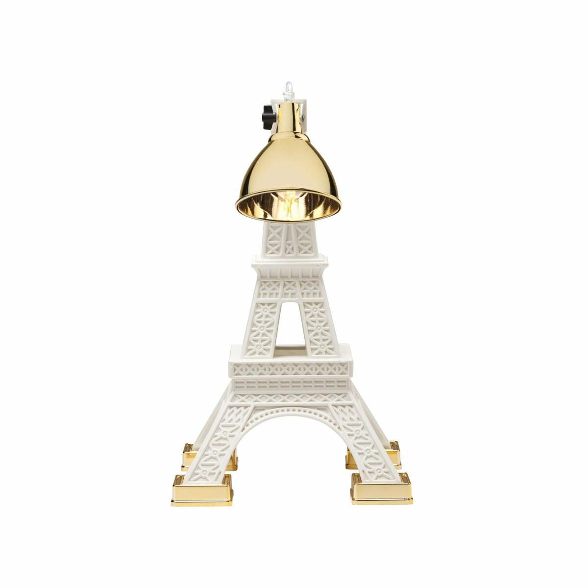 Table lamps & table lights | Table Lamp Paris M – Eiffel Tower In White Lamps & Lights Table lamps & table lights