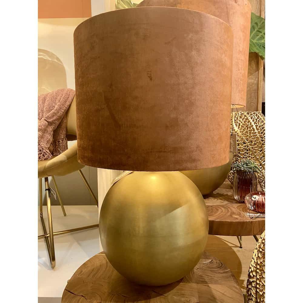 Table lamps & table lights | Table Lamp Strado Bronze Old Pink 60 Cm Lamps & Lights Table lamps & table lights