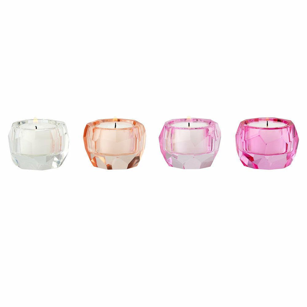 Tealight holder | Tealight Holder Palisades Set Of 4, Multicolored Home Accessories Tealight holder