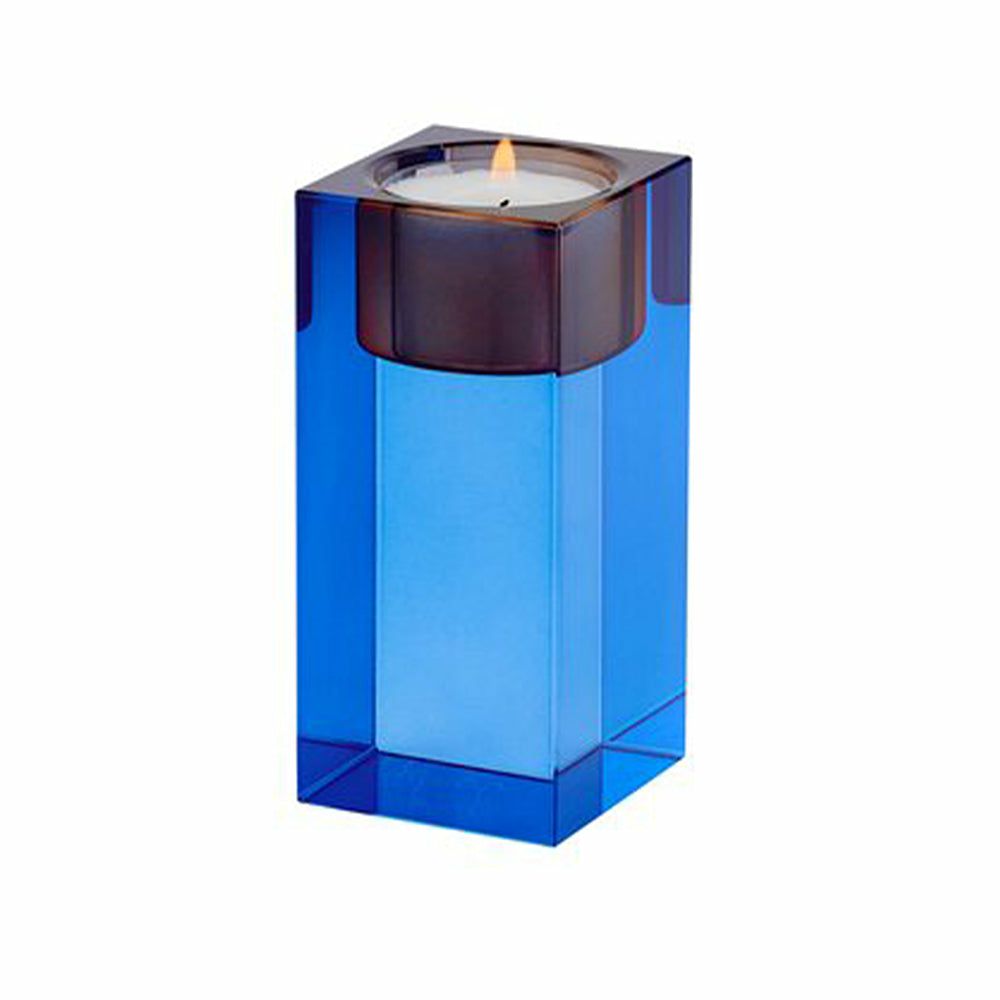 Tealight holder | Tealight Holder Sari In Blue-Orange Home Accessories Tealight holder