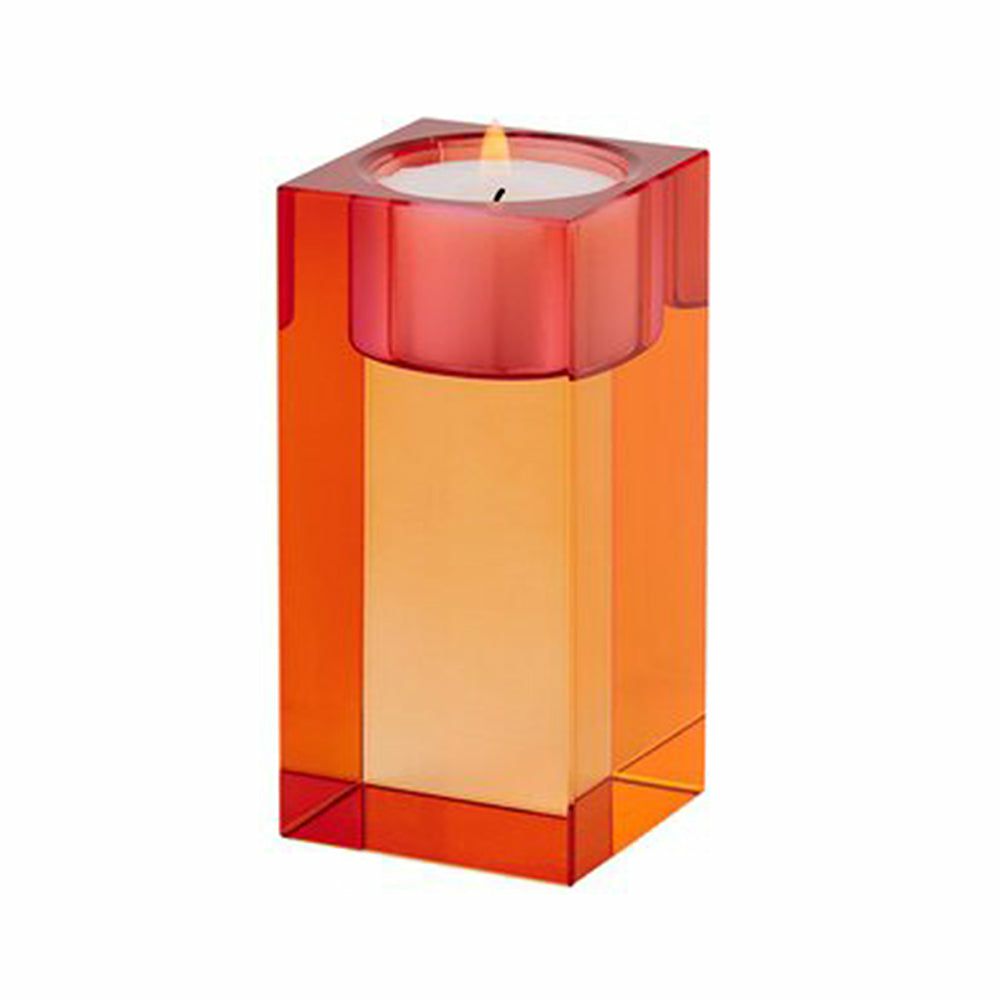 Tealight holder | Tealight Holder Sari In Orange Home Accessories Tealight holder