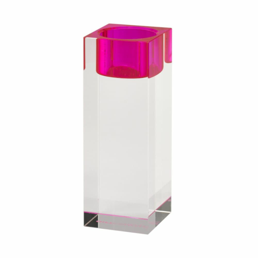 Tealight holder | Tealight Holder Sari L Pink 5X13.6X5Cm Home Accessories Tealight holder