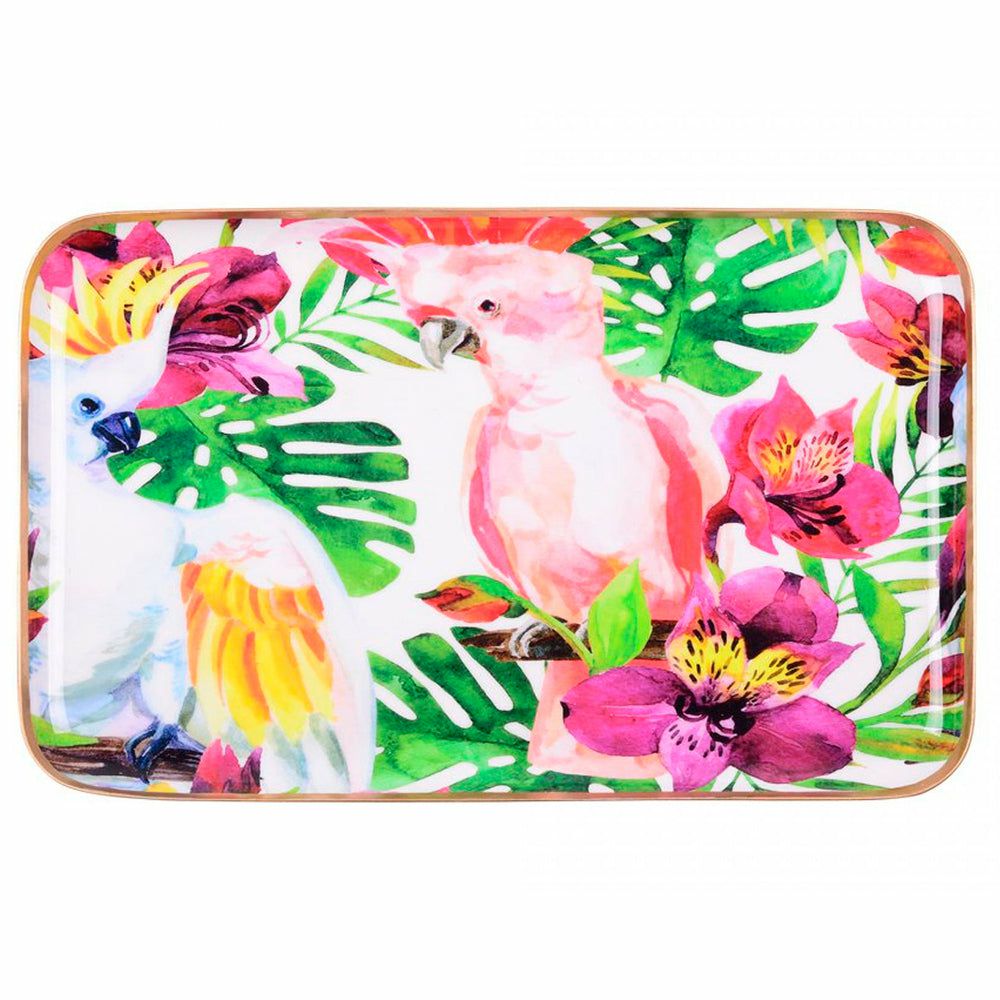 trays | Tray Saigon Birds 42X2X26Cm Home Accessories trays