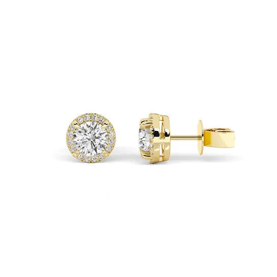 Earrings JMS always Original GROWN GORGEOUS BEAUTIFUL EARRINGS 14KY 1 12 CTW RD CERTIFIED F VS2