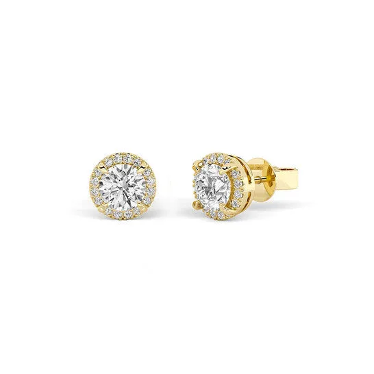 Earrings JMS always Original GROWN GORGEOUS BEAUTIFUL EARRINGS 14KY 1 12 CTW RD CERTIFIED F VS2 Earrings JMS always Original GROWN GORGEOUS BEAUTIFUL EARRINGS 14KY 1 12 CTW RD CERTIFIED F VS2