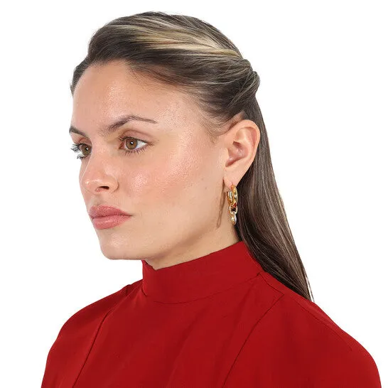 JMS always Original Charriol St Tropez Mariner Yellow Gold PVD Steel Cable Earrings Earrings JMS always Original Charriol St Tropez Mariner Yellow Gold PVD Steel Cable Earrings Earrings