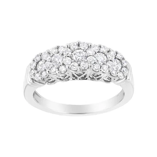 Rings JMS always Original Haus of Brilliance 925 Sterling Silver 1 cttw LabGrown Diamond Composite Engagement Band Ring FG Color VS2SI1 Clarity Size 7 Rings JMS always Original Haus of Brilliance 925 Sterling Silver 1 cttw LabGrown Diamond Composite Engagement Band Ring FG Color VS2SI1 Clarity Size 7