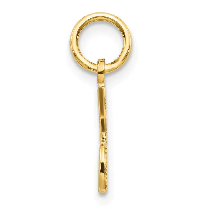 14k 1 DAD Charm TreasureFineJewelers Charm Necklaces