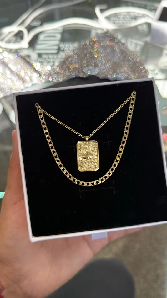 Necklaces MP Jewelry Ace of Heart Necklace Set