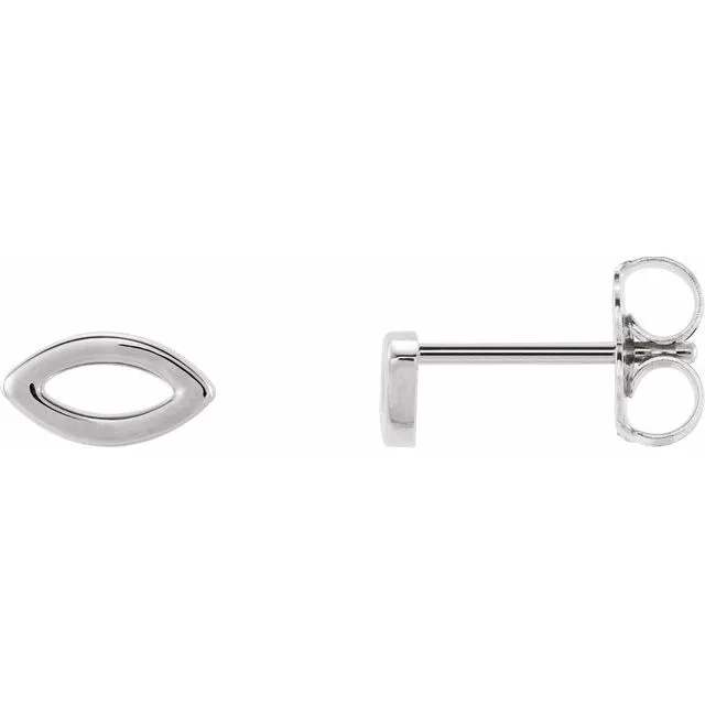 Sterling Silver Geometric Earrings TreasureFineJewelers Earrings