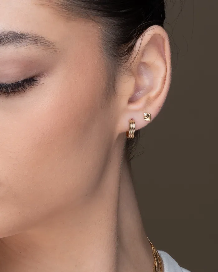 Charlotte hoop earrings ERIJEWELRY Earrings