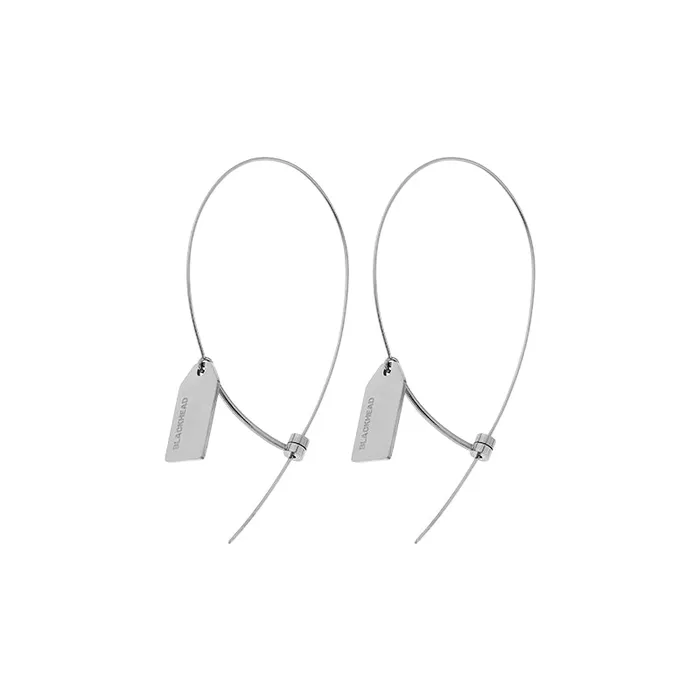 Earrings Hardware PlayStation Zip Tie Tag Earrings Blackheadshop