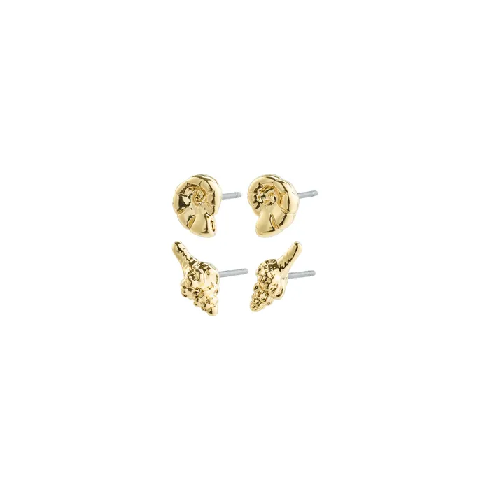 Earrings Pilgrim Force Gold Plated Earring Set