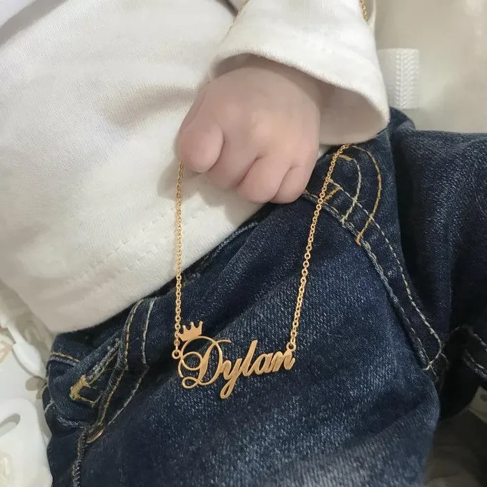 KHLOE JEWELS Custom Jewelry Necklaces Royale Crown Custom Necklace