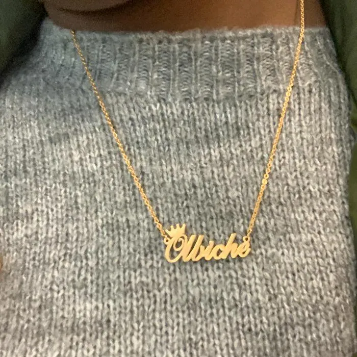 KHLOE JEWELS Custom Jewelry Necklaces Royale Crown Custom Necklace