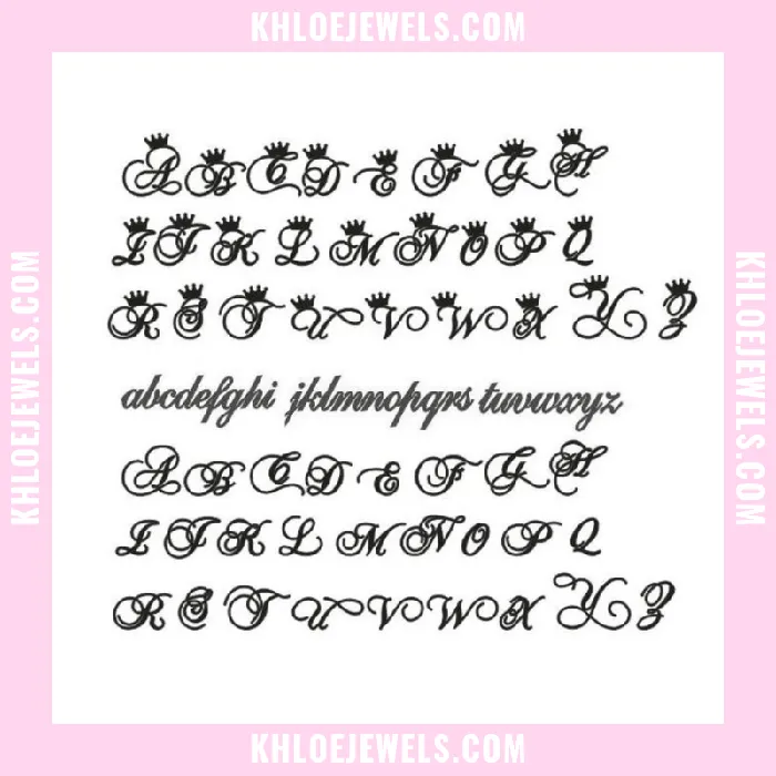 KHLOE JEWELS Custom Jewelry Necklaces Royale Crown Custom Necklace