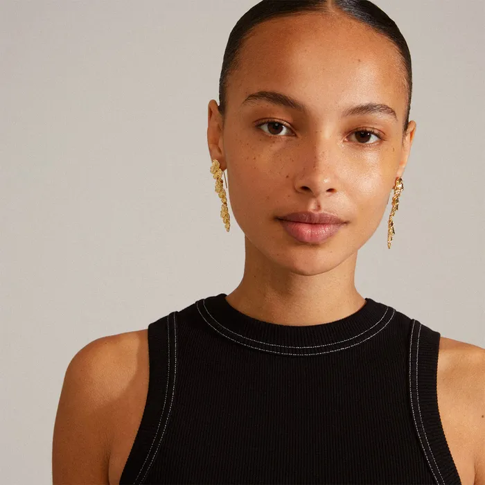 Pilgrim Earrings Echo Gold Plated Earrings