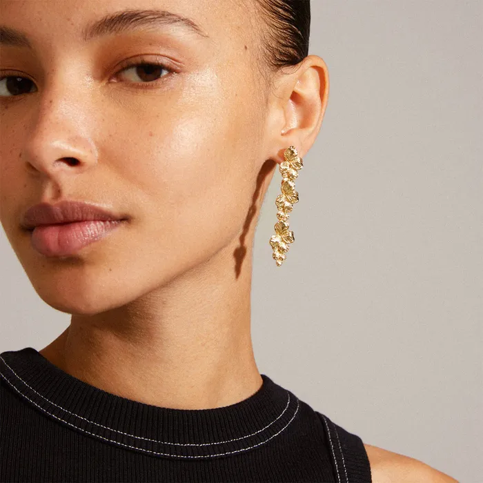 Pilgrim Earrings Echo Gold Plated Earrings