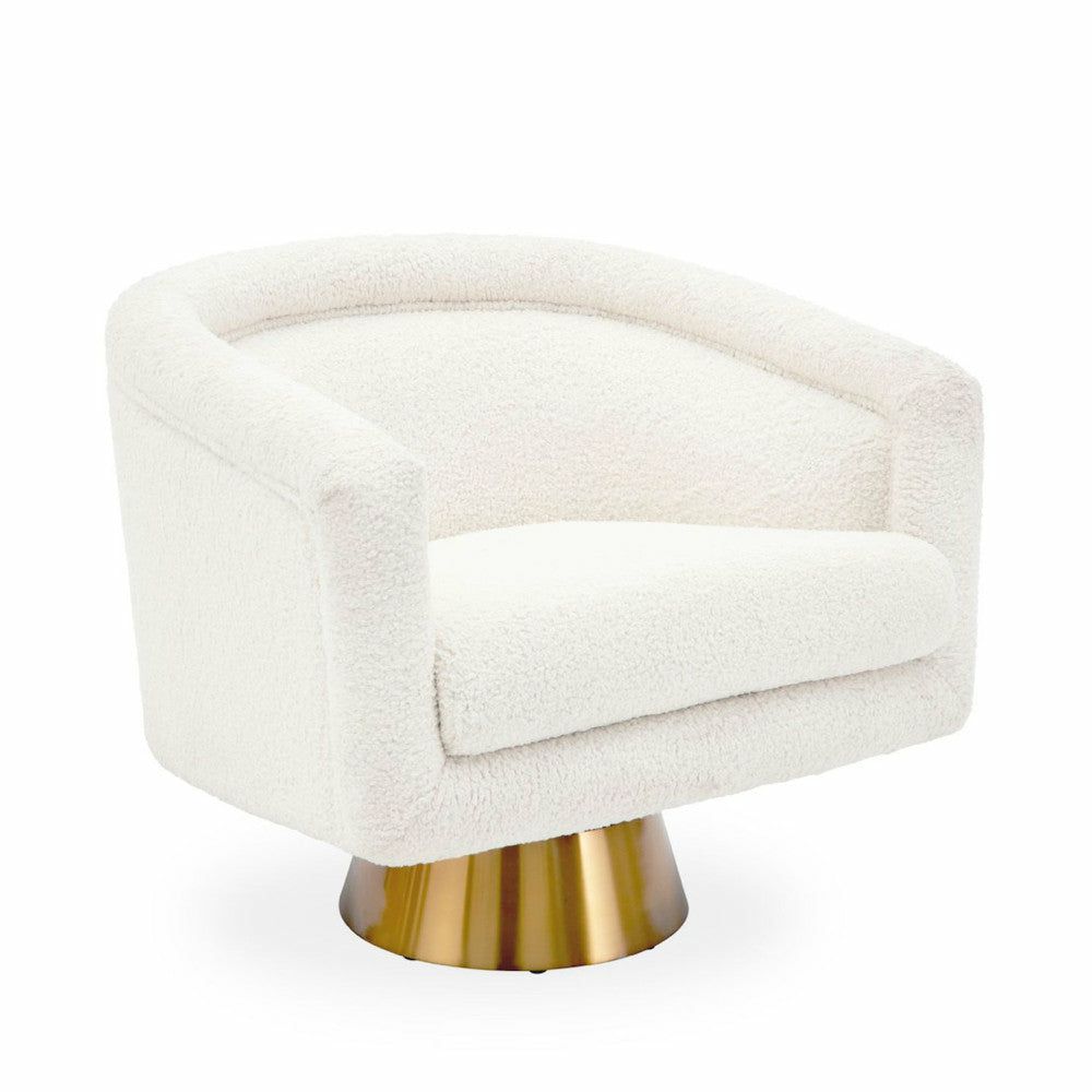 Armchairs & Lounge chairs | Bacharach Swivel Chair Armchair, Teddy Natural Armchairs & Lounge chairs Armchairs & Lounge chairs