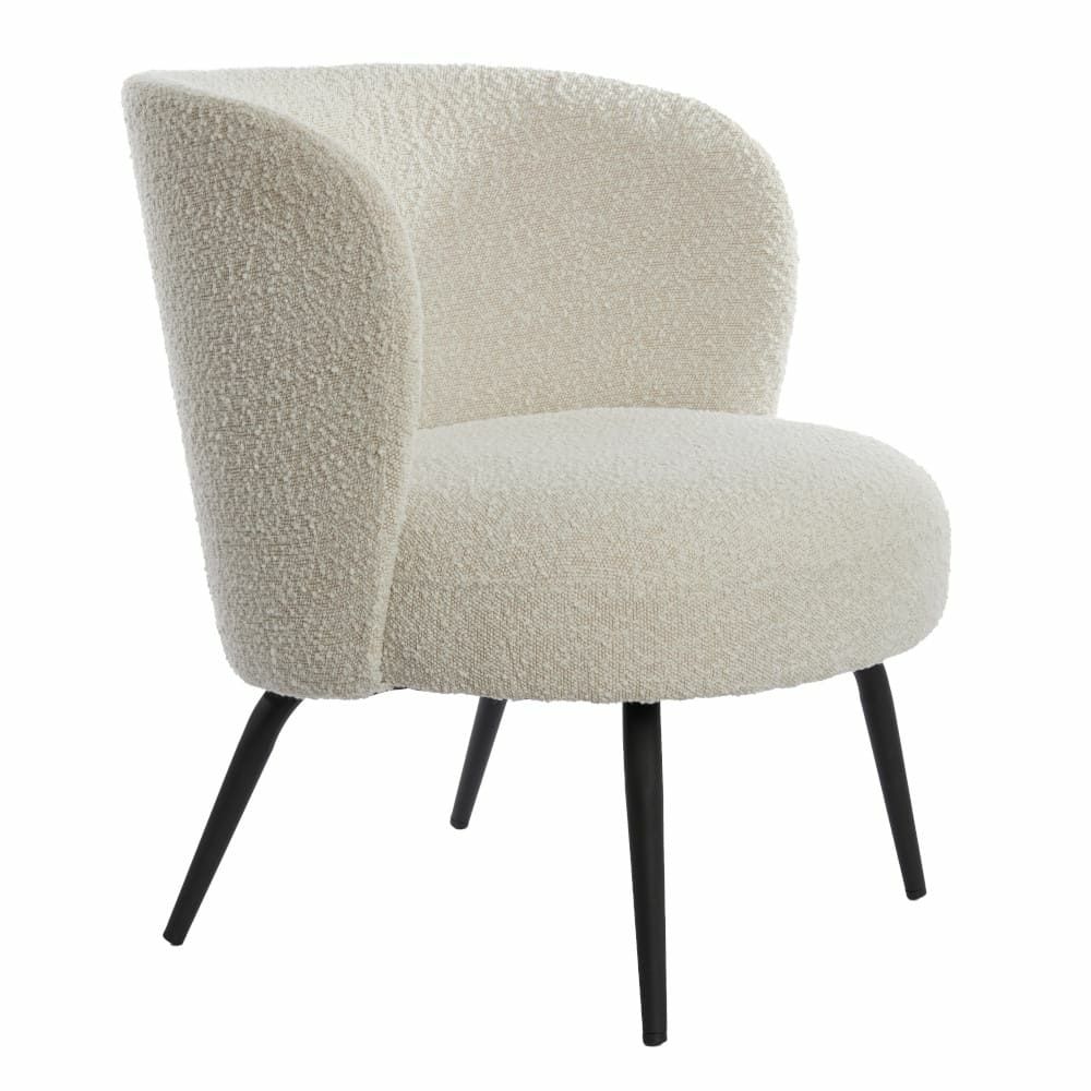 Armchairs & Lounge chairs | Dieyda Armchair Bouclé Cream White Armchairs & Lounge chairs Armchairs & Lounge chairs