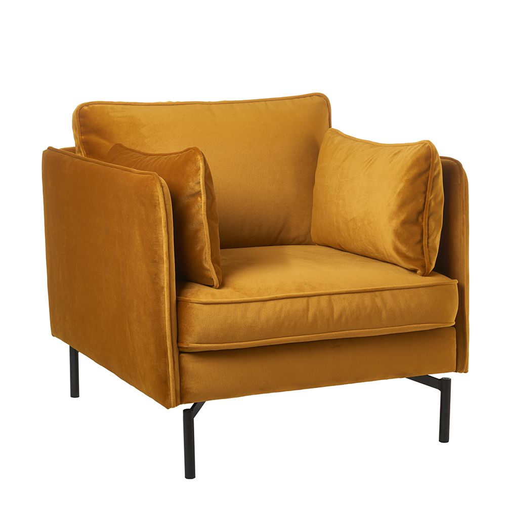 Armchairs & Lounge chairs | Lounge Chair Fauteuil Ppno. 2 Velvet Gold Armchairs & Lounge chairs Armchairs & Lounge chairs