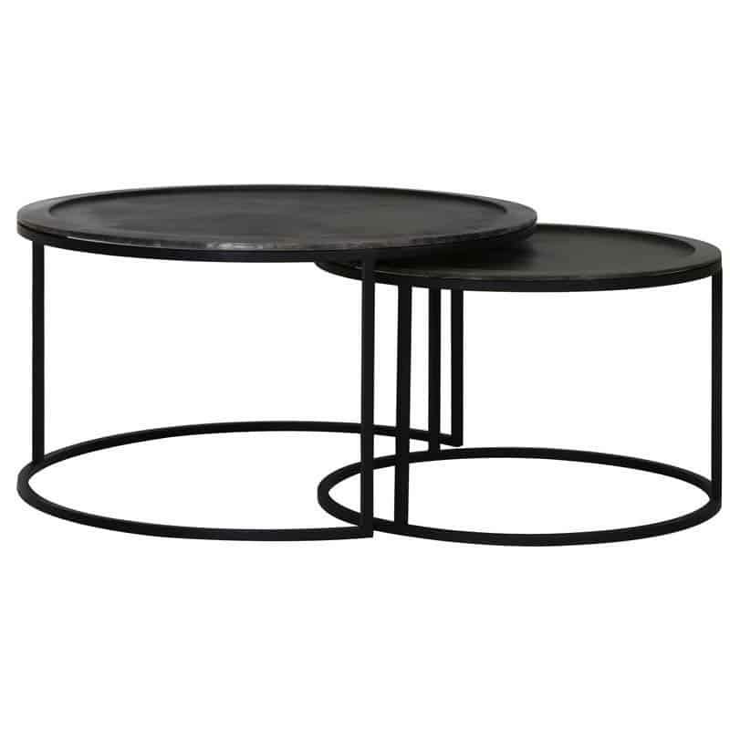 Coffee tables | Coffee Table Talca Lote Antique Edge Set Of 2 Coffee tables Coffee tables