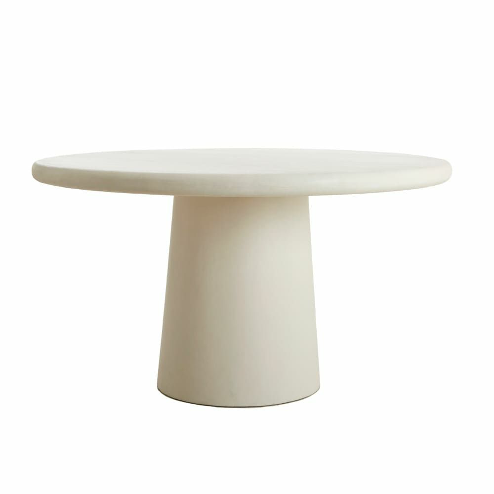 Dining tables | Dining Table Kulona Ø140X76 Cm In Cream White Dining tables Dining tables