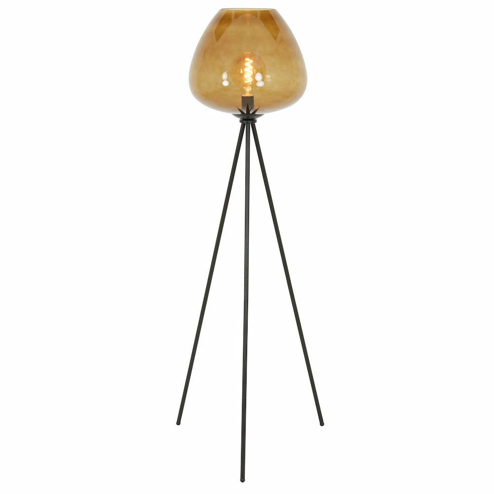 Floor lamps | Floor Lamp Tripod Mayson Orange, Ø42X146 Cm Floor lamps Floor lamps