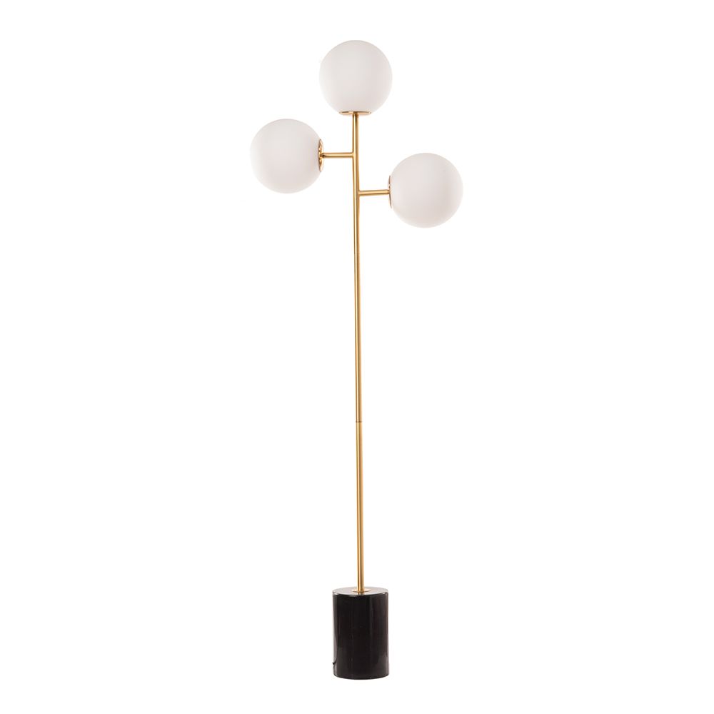 Floor lamps | Full Moon Floor Lamp Black And Gold Floor lamps Floor lamps