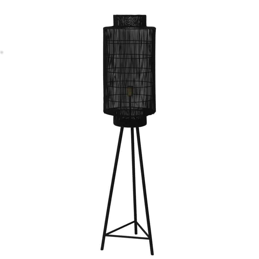 Floor lamps | Gruaro Floor Lamp Matt Black-Antique Bronze Ø32X150 Cm Floor lamps Floor lamps