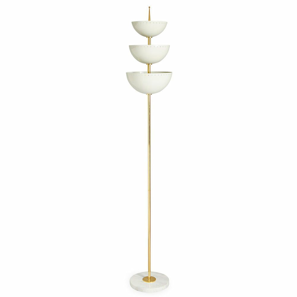 Floor lamps | Lisbon Floor Lamp Ivory-Gold Floor lamps Floor lamps